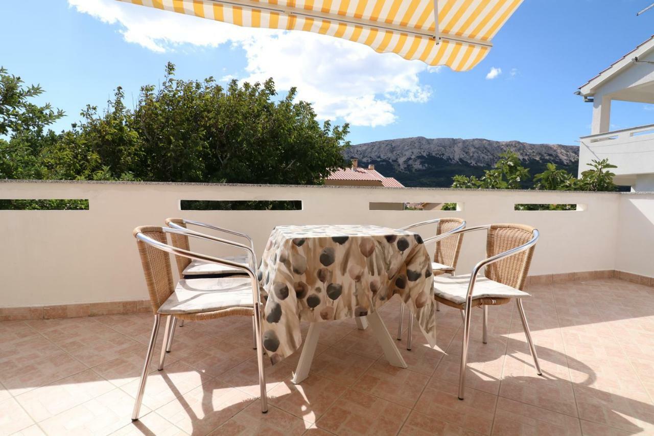 Apartments Reljic With Terrace Baška Dış mekan fotoğraf